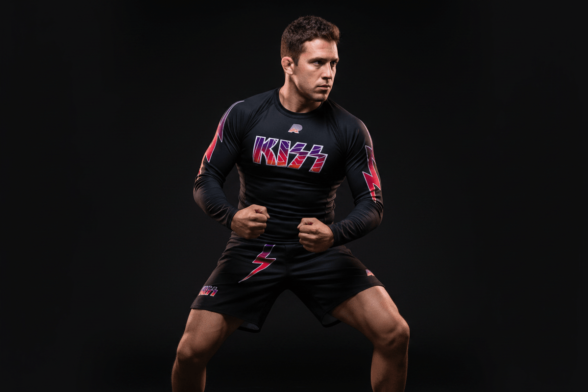 Albino and Preto Rash Guards - Vorix Sport