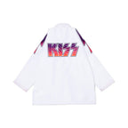 A&P x KISS White Brazilian Jiu-Jitsu BJJ Gi with 400 GSM Pearl Weave Jacket and 10oz Canvas Cotton Pants