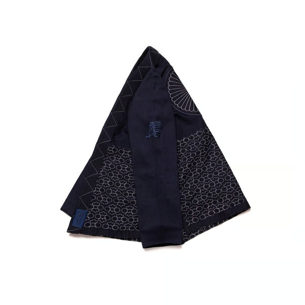 Albino and Preto Batch #72 Satori Navy Jiu-Jitsu Uniform