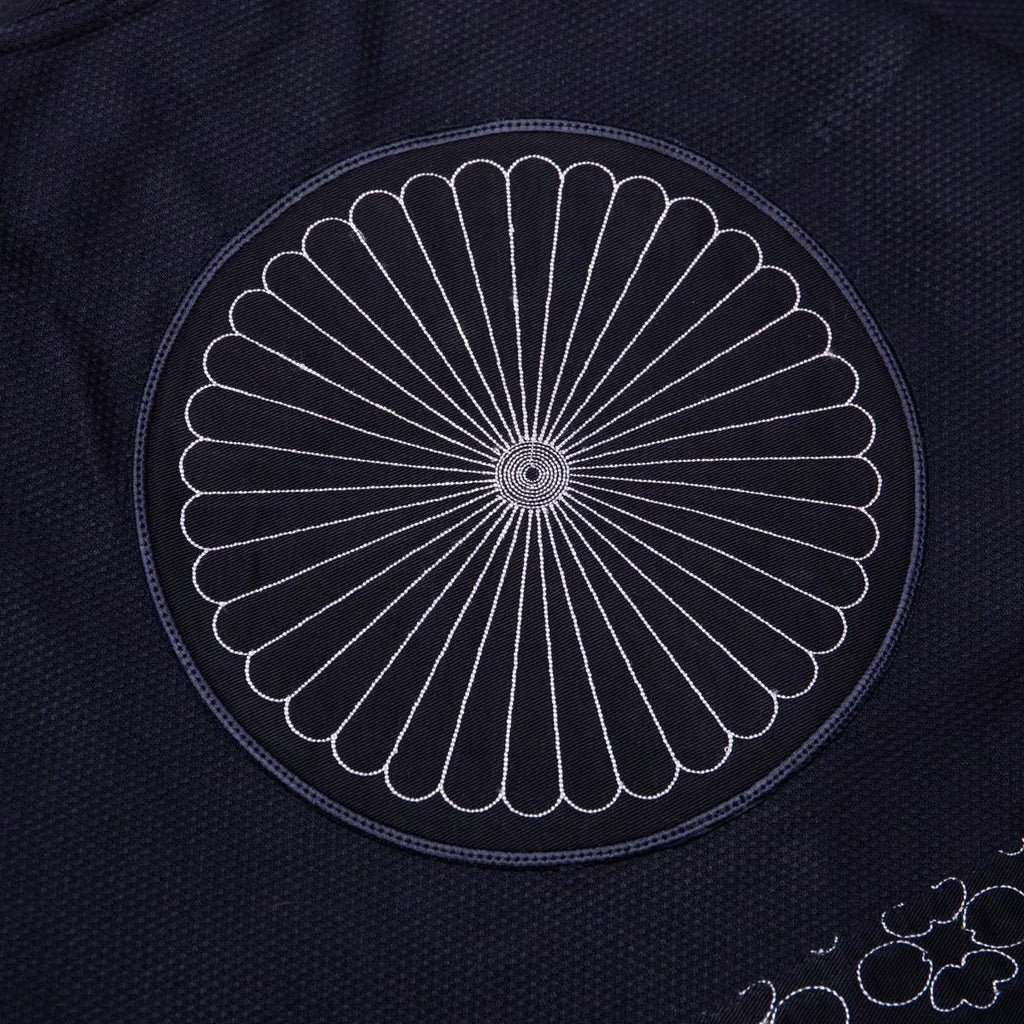 Albino and Preto Batch #72 Satori Navy Jiu-Jitsu Uniform