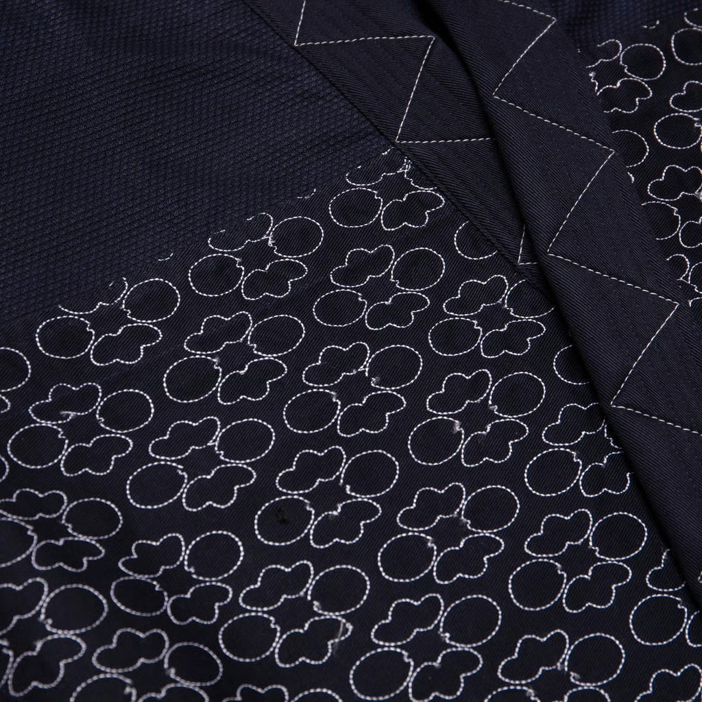 Albino and Preto Batch #72 Satori Navy Jiu-Jitsu Uniform