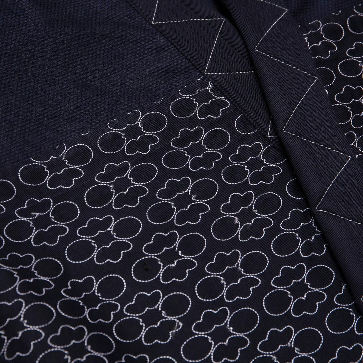 Albino and Preto Batch #72 Satori Navy Jiu-Jitsu Uniform