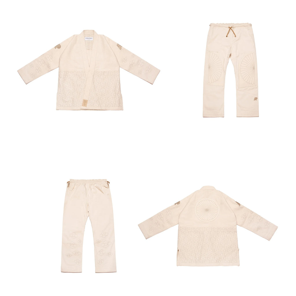 Albino and Preto Batch #72 Satori Unbleached Jiu-Jitsu Uniform