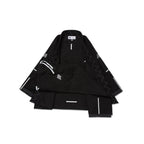 Albino and Preto Ground Control Black BJJ Gi Kimono