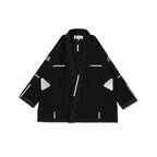 Albino and Preto Ground Control Black BJJ Gi Kimono