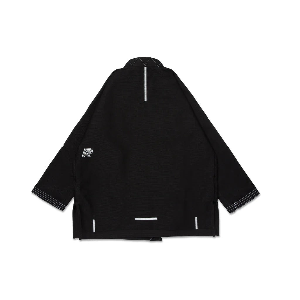 Albino and Preto Ground Control Black BJJ Gi Kimono