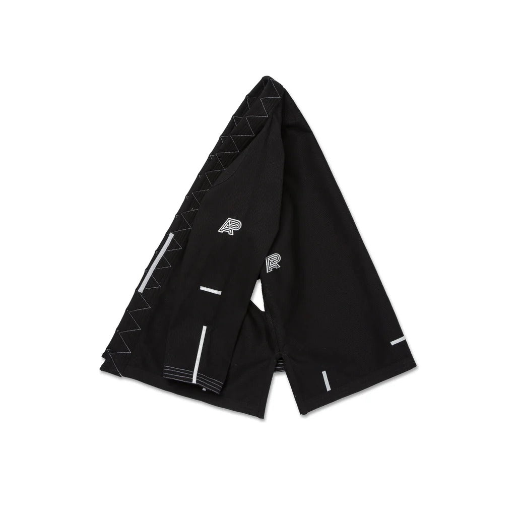 Albino and Preto Ground Control Black BJJ Gi Kimono