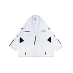 Albino and Preto Ground Control White BJJ Gi Kimono