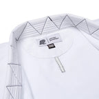 Albino and Preto Ground Control White BJJ Gi Kimono