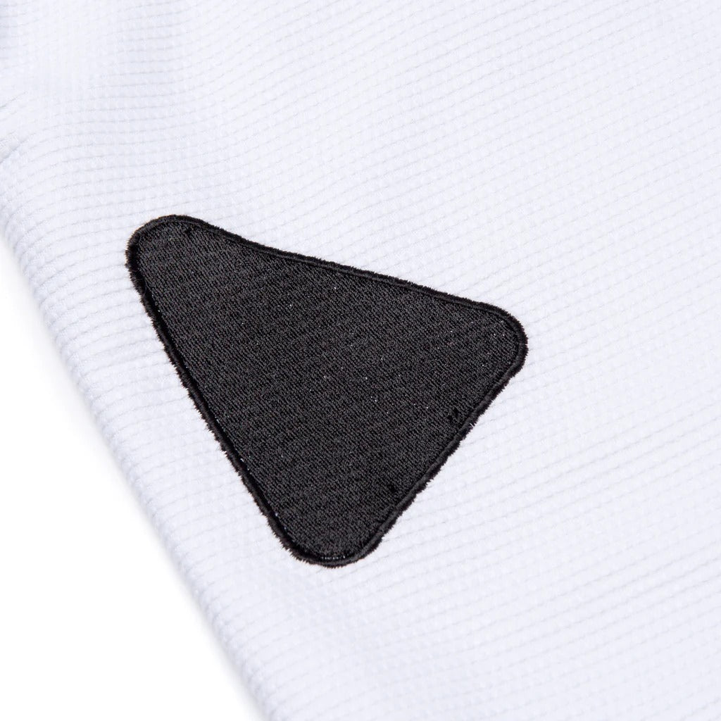 Albino and Preto Ground Control White BJJ Gi Kimono