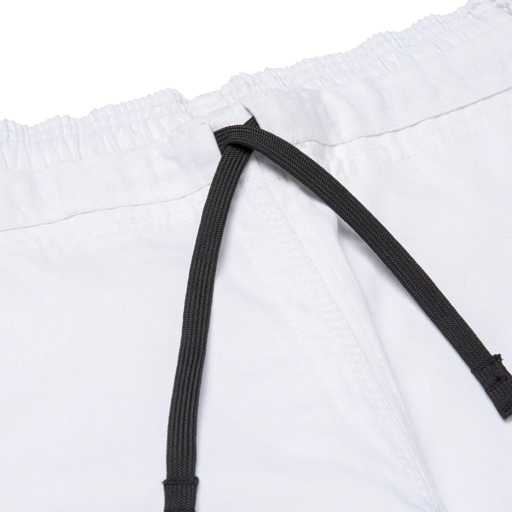 Albino and Preto Ground Control White BJJ Gi Kimono