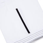 Albino and Preto Ground Control White BJJ Gi Kimono