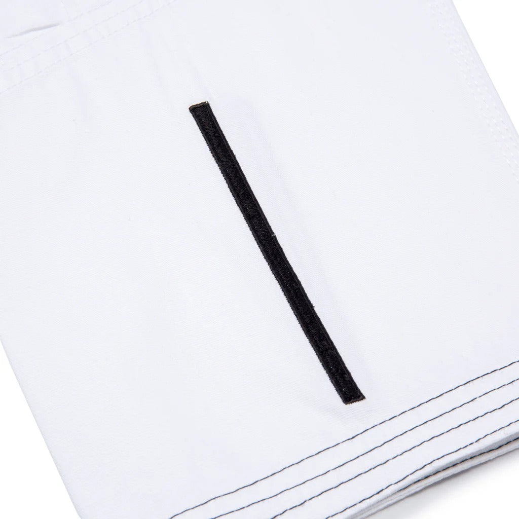 Albino and Preto Ground Control White BJJ Gi Kimono