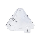 Albino and Preto Ground Control White BJJ Gi Kimono