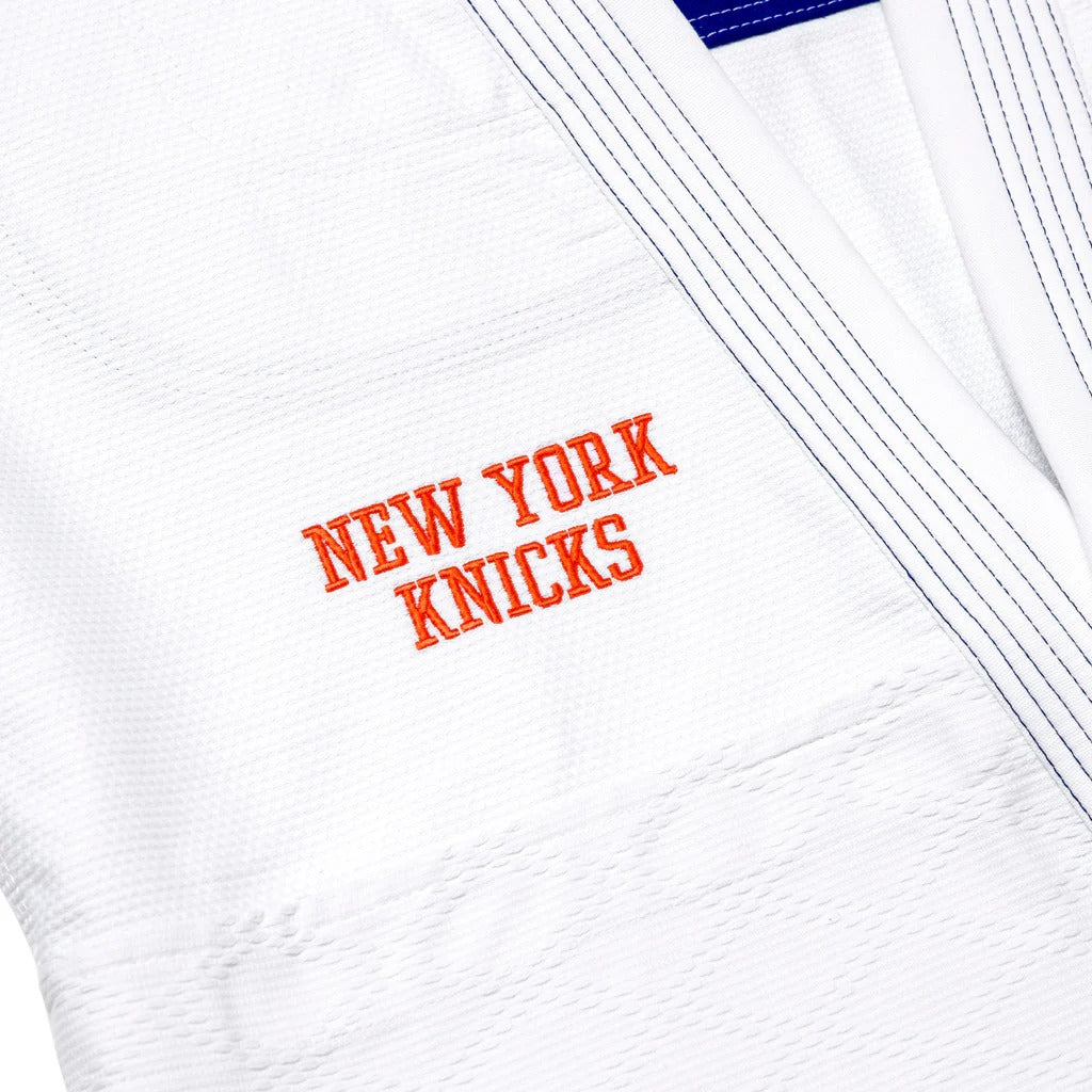 Albino and Preto x NBA Knicks White Gi