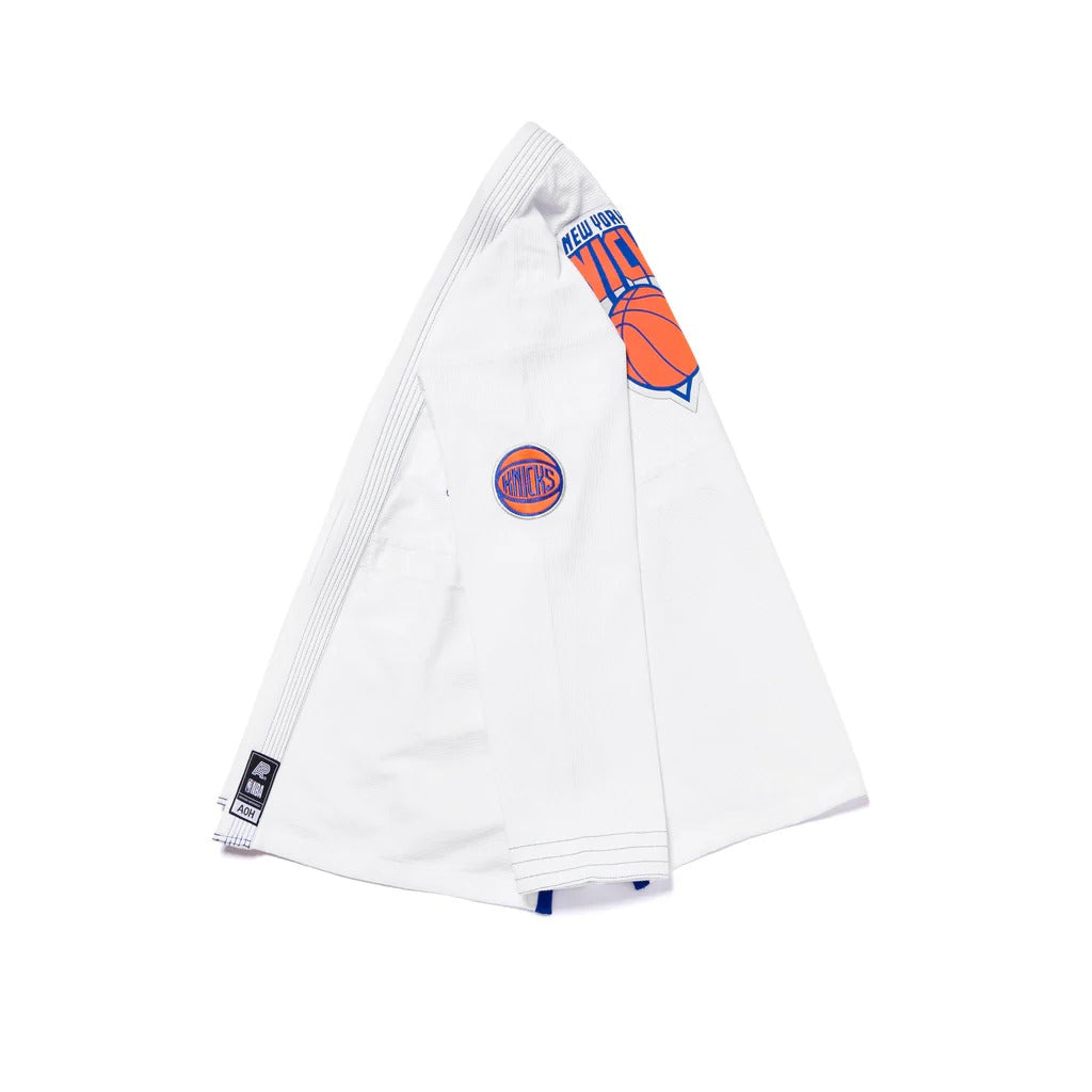 Albino and Preto x NBA Knicks White Gi