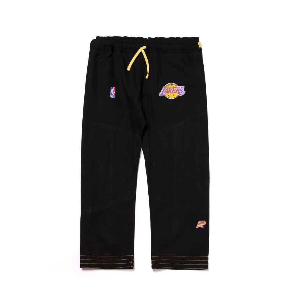 Albino and Preto x NBA Lakers Black BJJ Gi