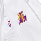 Albino and Preto x NBA Lakers White BJJ Gi