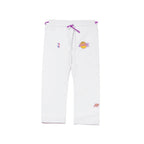 Albino and Preto x NBA Lakers White BJJ Gi
