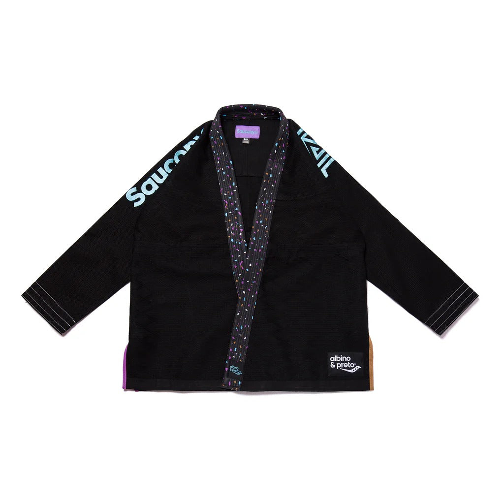 Albino and Preto x Saucony Jiu-Jitsu Gi