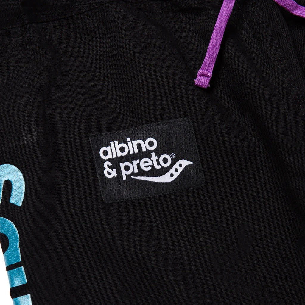Albino and Preto x Saucony Jiu-Jitsu Gi