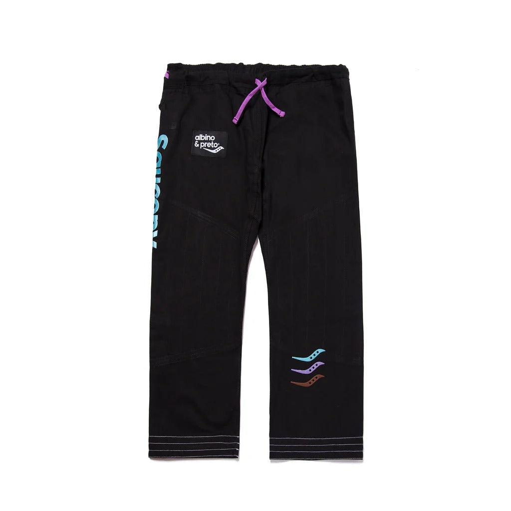 Albino and Preto x Saucony Jiu-Jitsu Gi