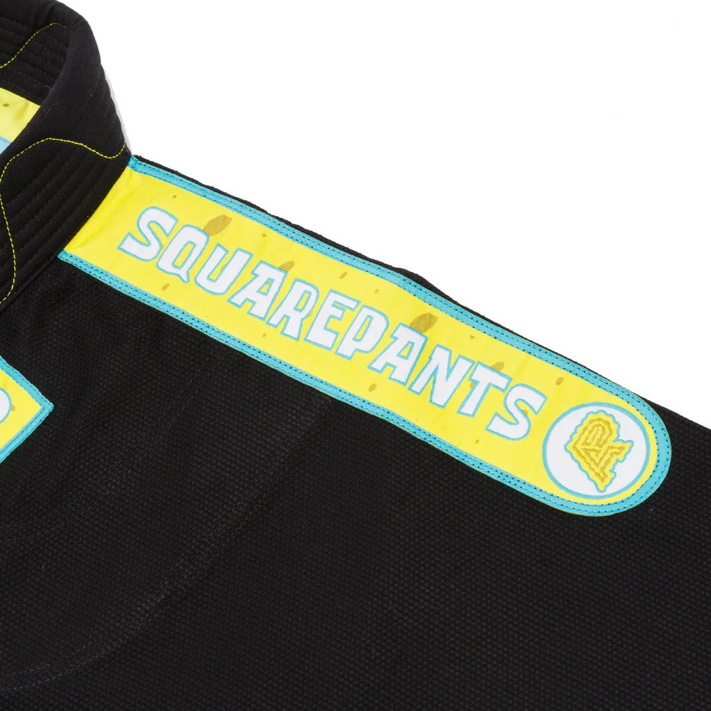 Albino and Preto x SpongeBob SquarePants 2 Black BJJ Gi