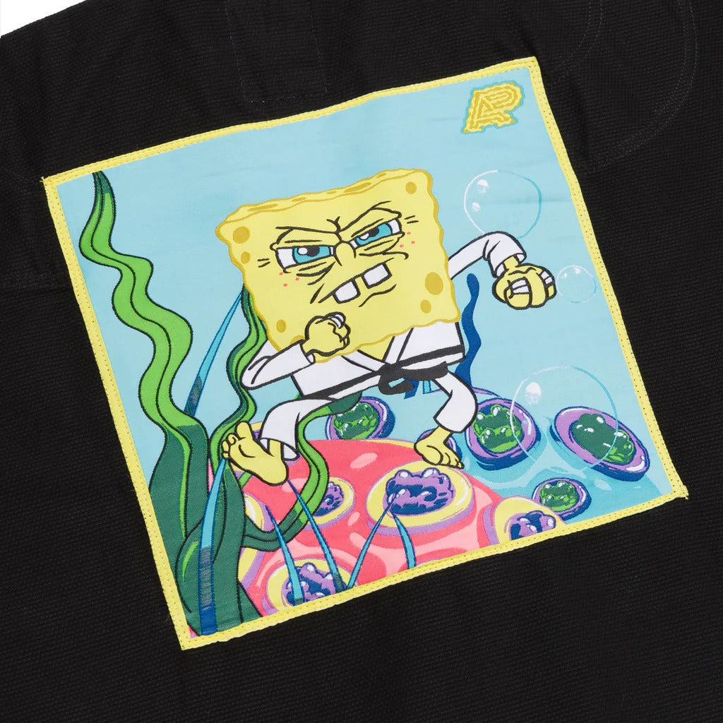 Albino and Preto x SpongeBob SquarePants 2 Black BJJ Gi