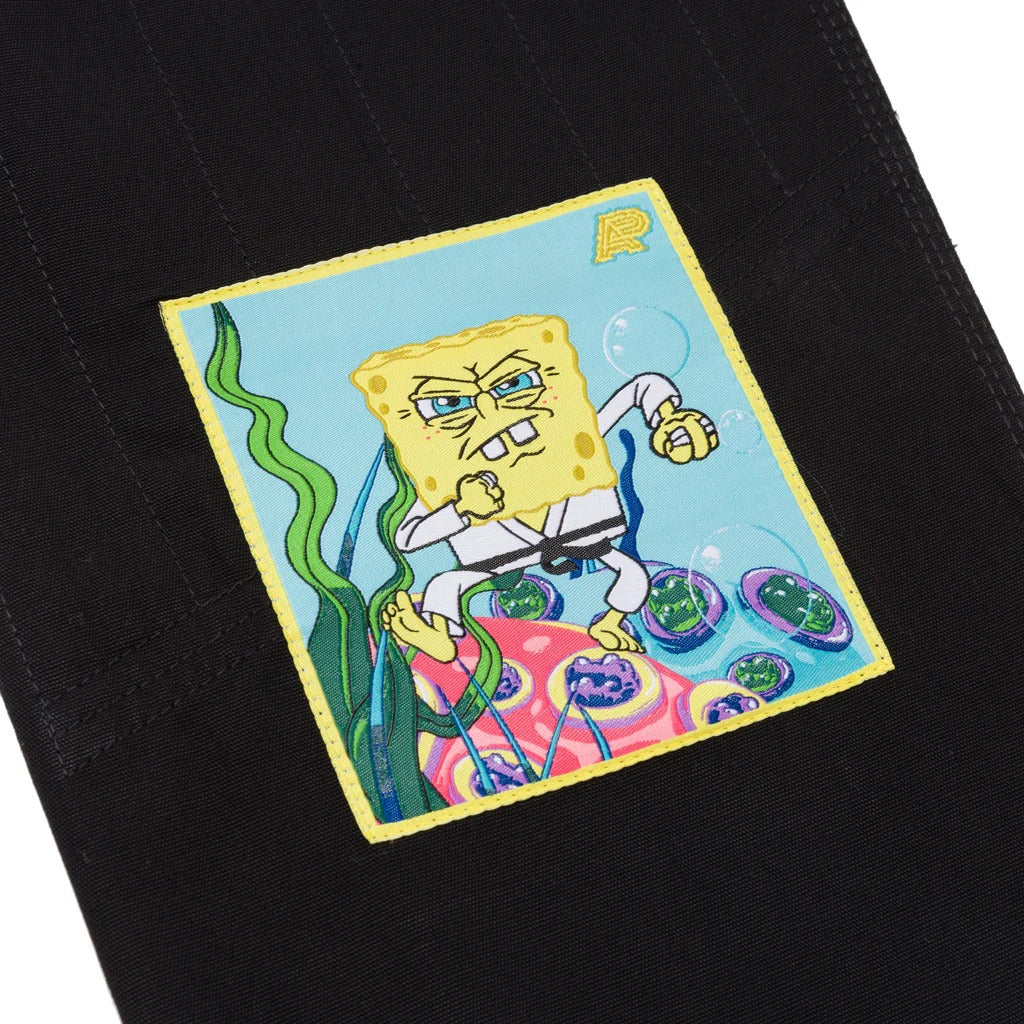 Albino and Preto x SpongeBob SquarePants 2 Black BJJ Gi