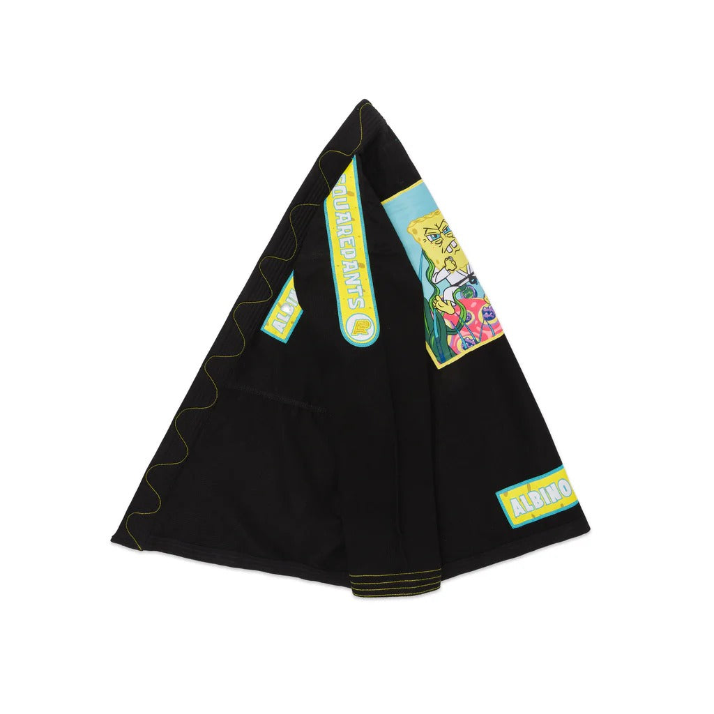 Albino and Preto x SpongeBob SquarePants 2 Black BJJ Gi
