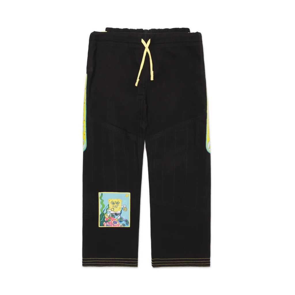 Albino and Preto x SpongeBob SquarePants 2 Black BJJ Gi