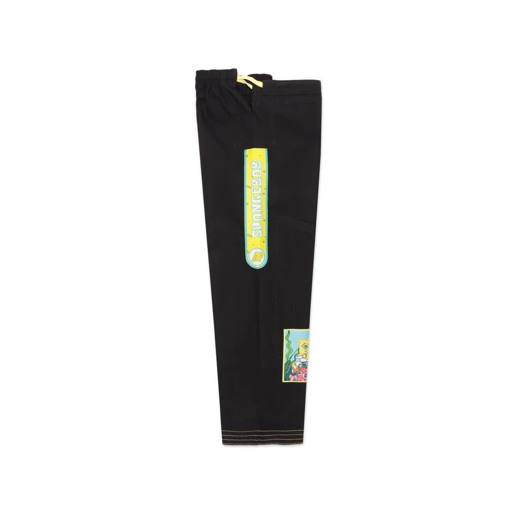 Albino and Preto x SpongeBob SquarePants 2 Black BJJ Gi