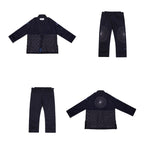 Albino and Preto Batch #72 Satori Navy BJJ Gi - Vorix Sport