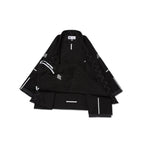 Albino and Preto Ground Control Black BJJ Gi - Vorix Sport