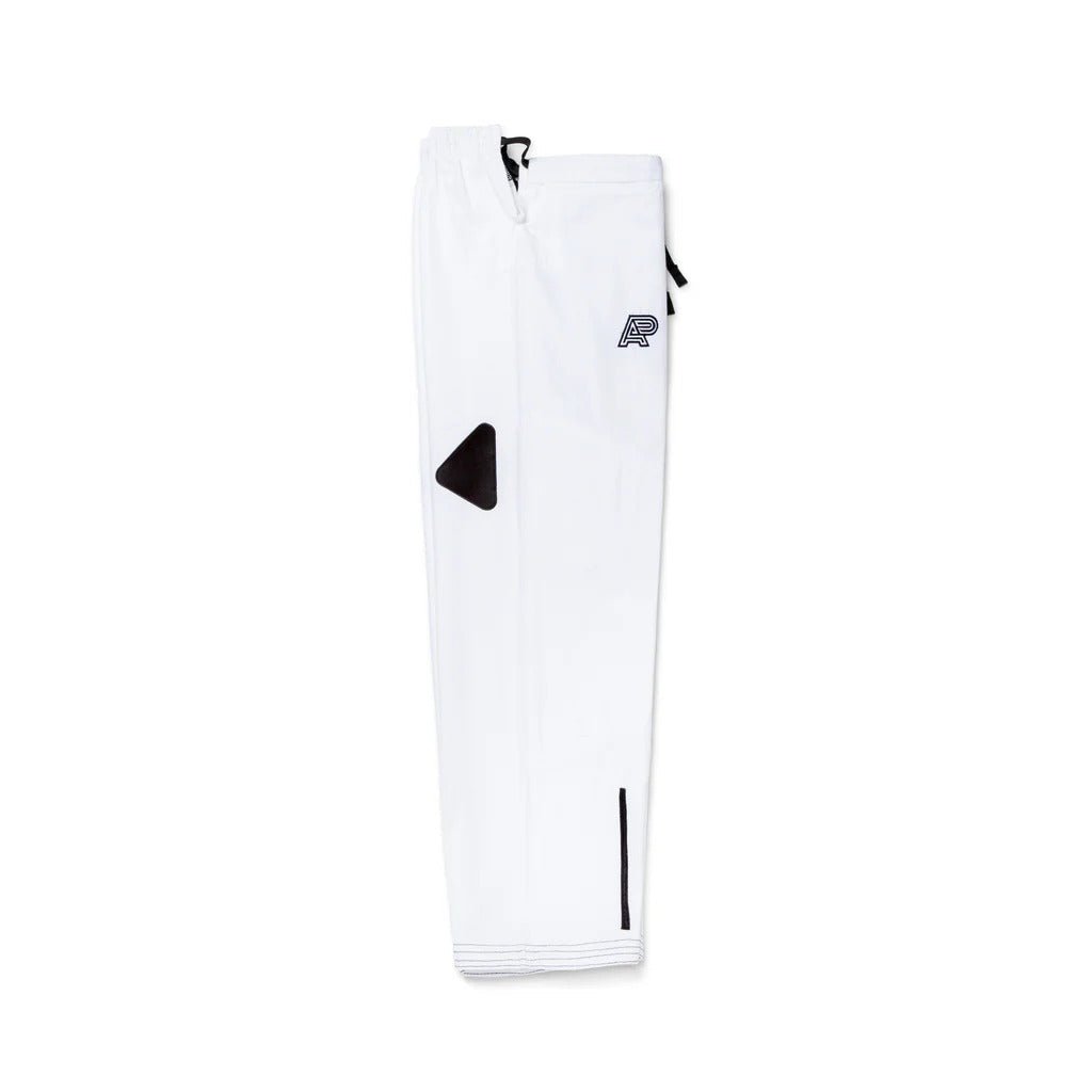 Albino and Preto Ground Control White BJJ Gi - Vorix Sport