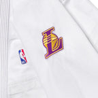 Albino and Preto x NBA Lakers White BJJ Gi - Vorix Sport