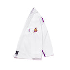 Albino and Preto x NBA Lakers White BJJ Gi - Vorix Sport