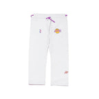 Albino and Preto x NBA Lakers White BJJ Gi - Vorix Sport