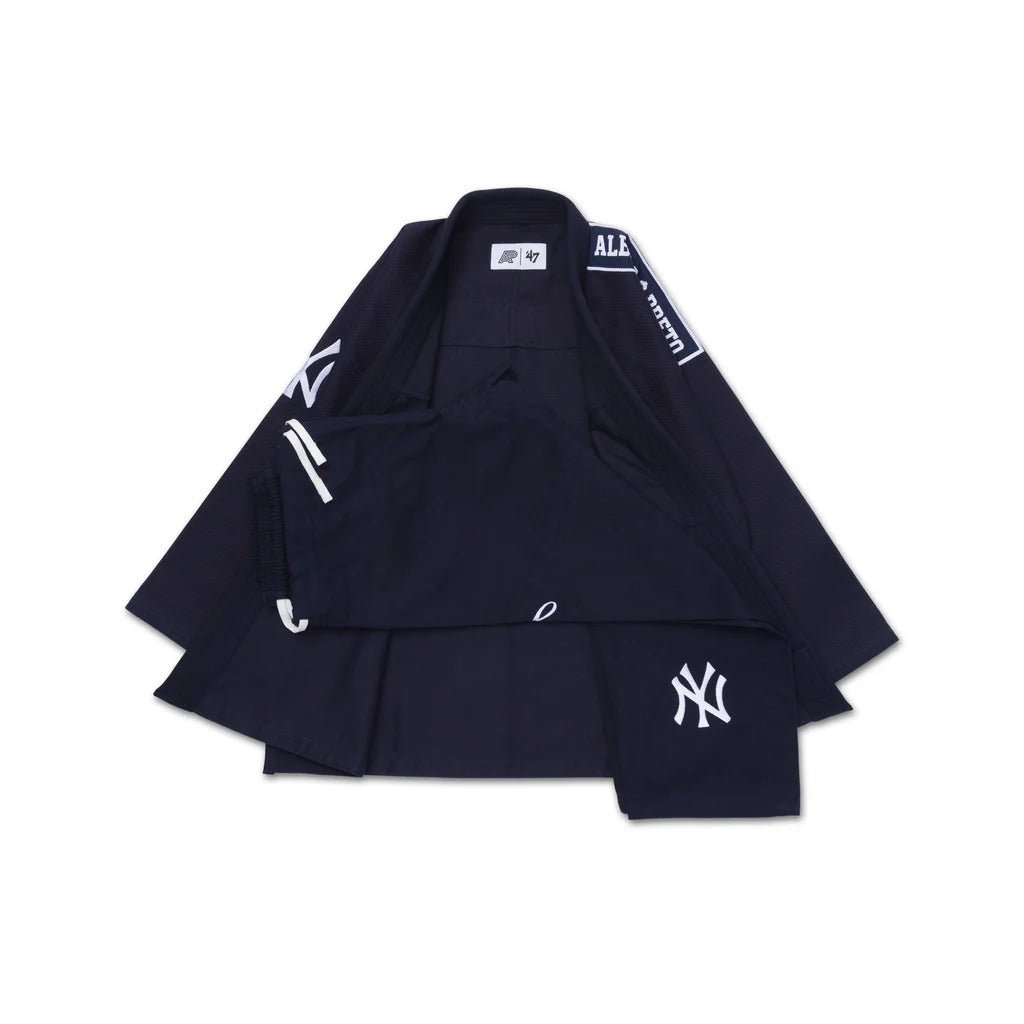 Albino and Preto x New York Yankees MLB '47 Navy BJJ Gi - Vorix Sport