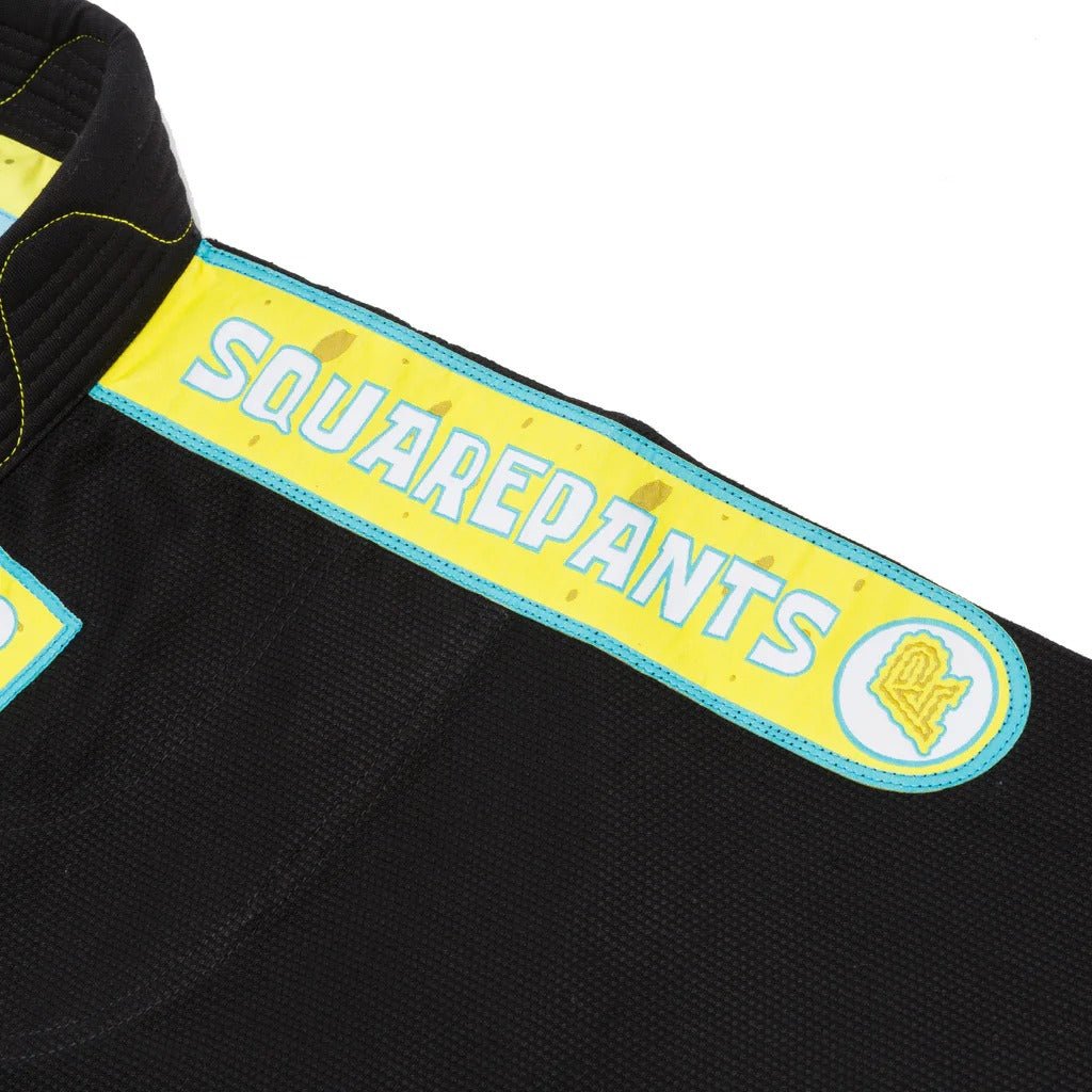 Albino and Preto x SpongeBob SquarePants 2 Black BJJ Gi - Vorix Sport