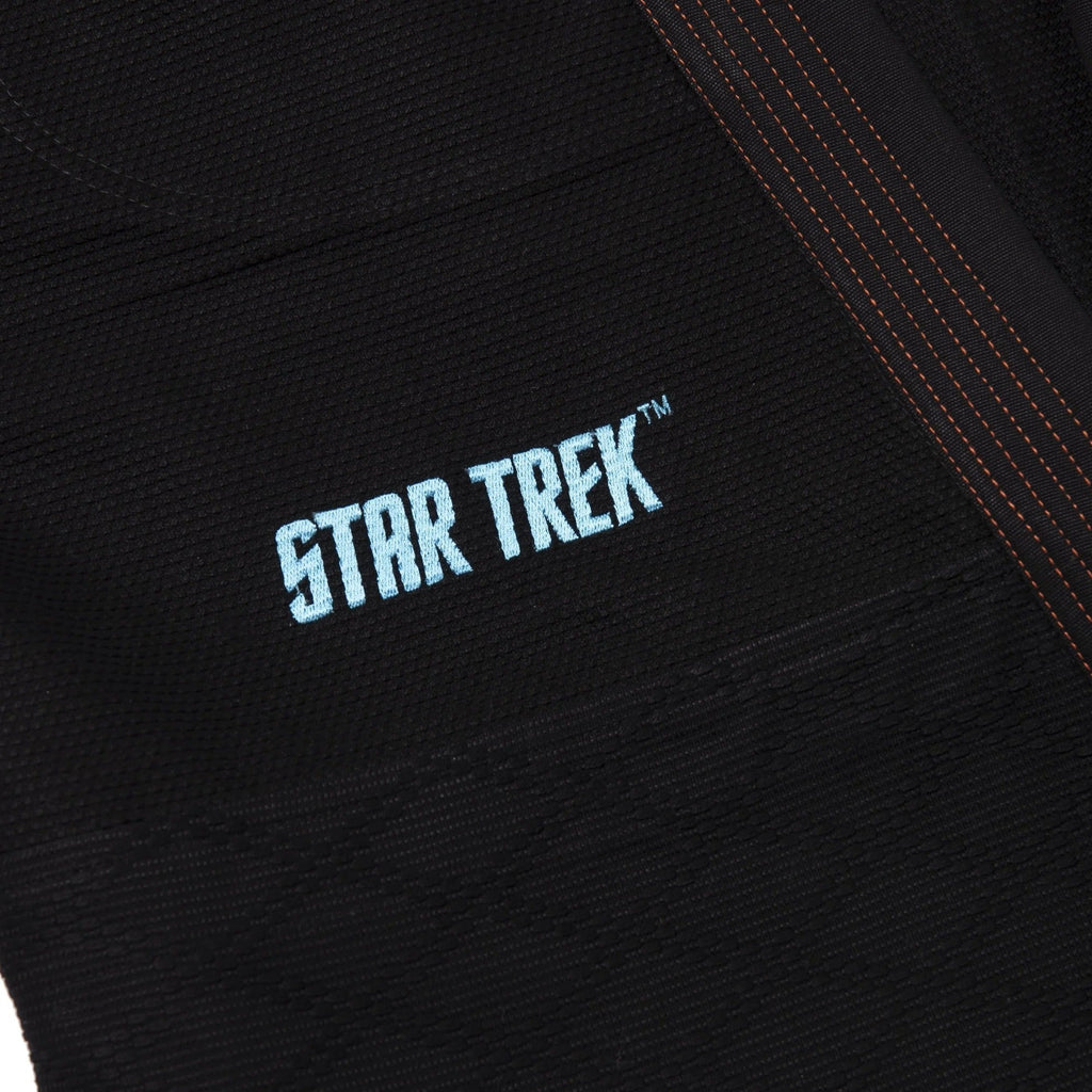 Albino & Preto Batch #100 Star Trek Black BJJ Gi - Vorix Sport