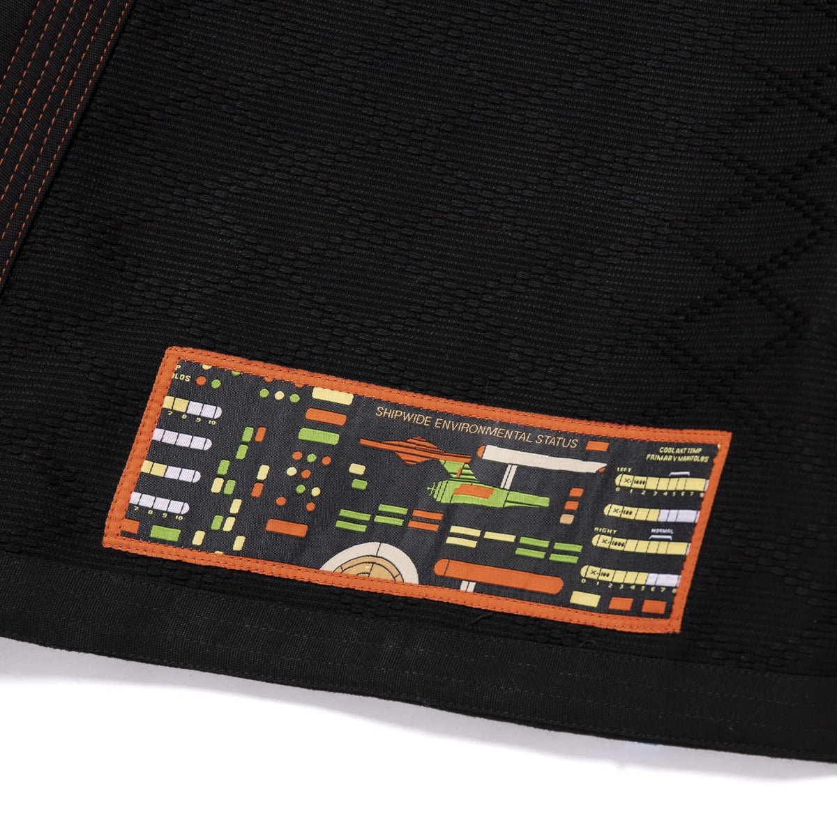 Albino & Preto Batch #100 Star Trek Black BJJ Gi - Vorix Sport