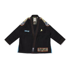 Albino & Preto Batch #100 Star Trek Black BJJ Gi - Vorix Sport