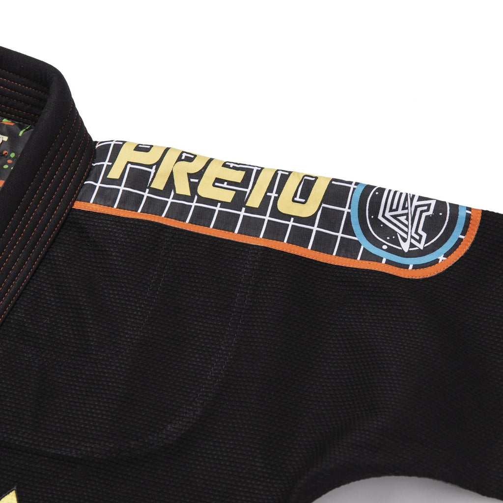 Albino & Preto Batch #100 Star Trek Black BJJ Gi - Vorix Sport