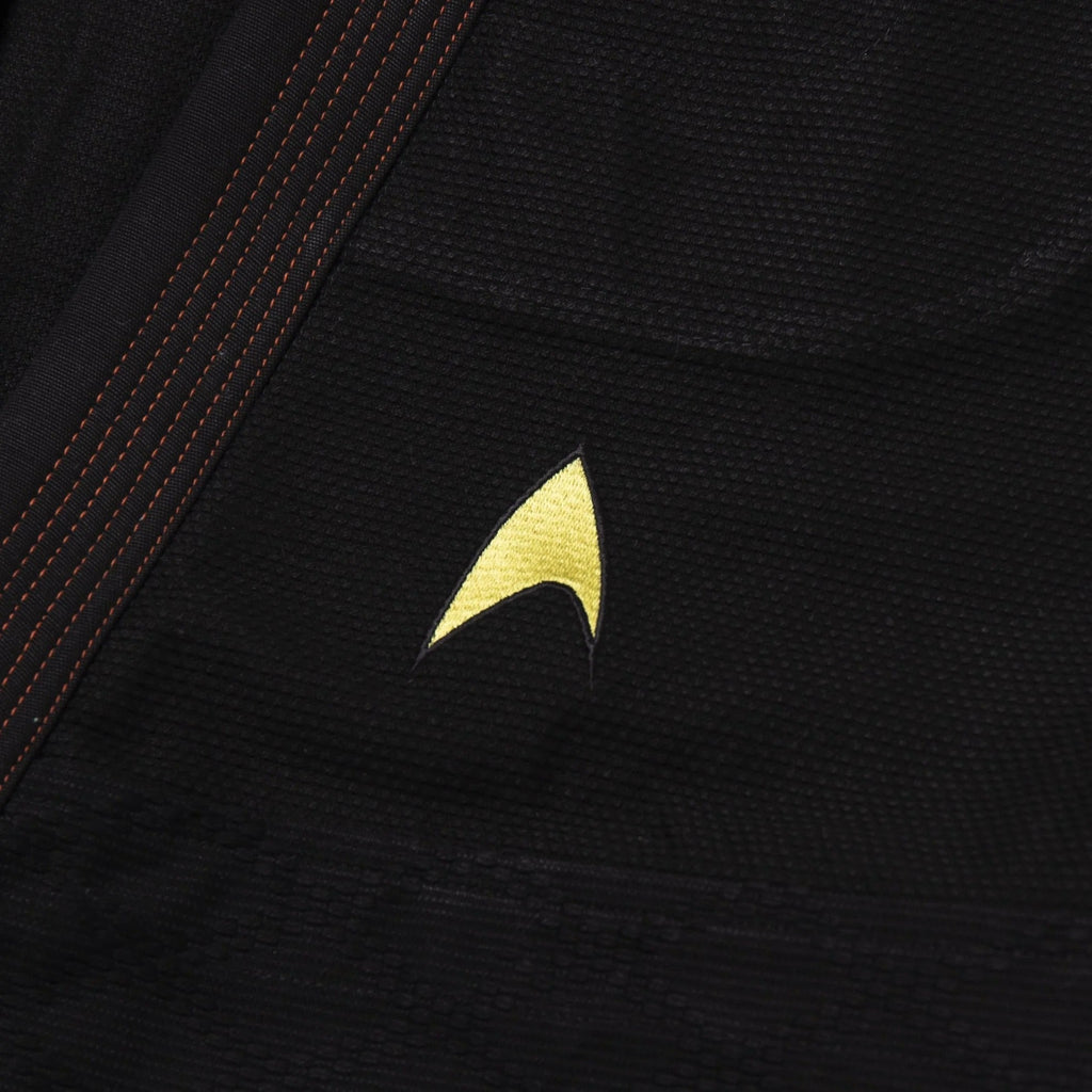 Albino & Preto Batch #100 Star Trek Black BJJ Gi - Vorix Sport