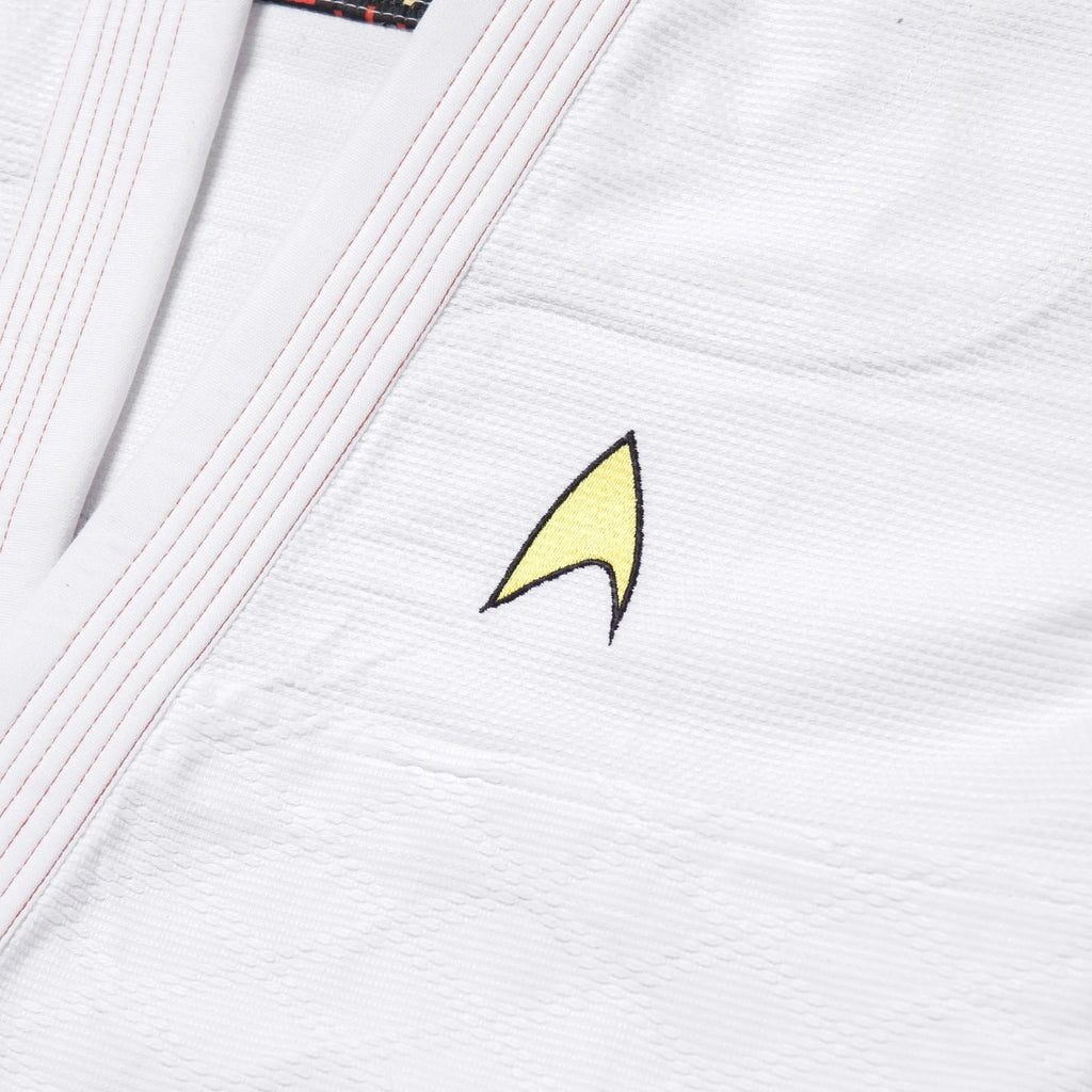 Albino & Preto Batch #100 Star Trek Jiu-Jitsu Kimono - Vorix Sport