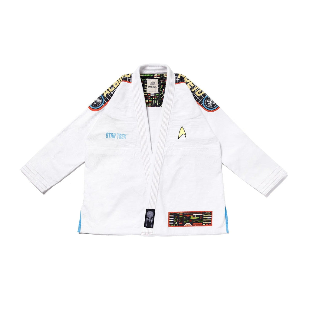 Albino & Preto Batch #100 Star Trek Jiu-Jitsu Kimono - Vorix Sport