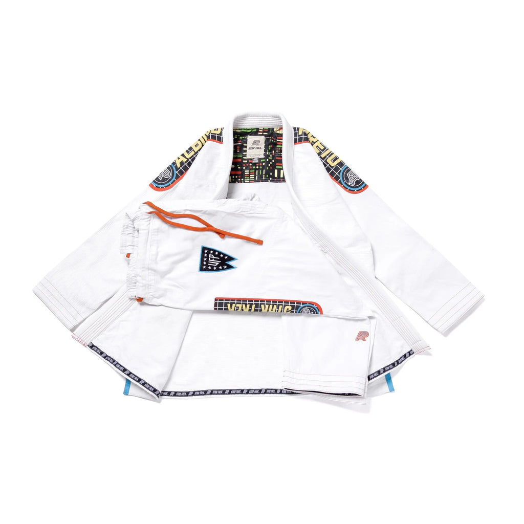 Albino & Preto Batch #100 Star Trek Jiu-Jitsu Kimono - Vorix Sport