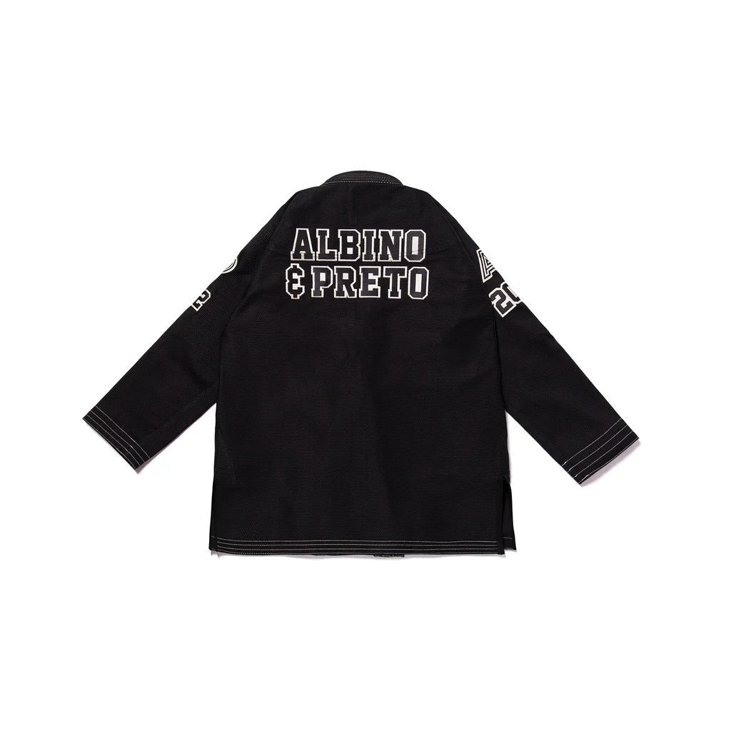 Albino & Preto Batch #102 Black BJJ Gi - Vorix Sport