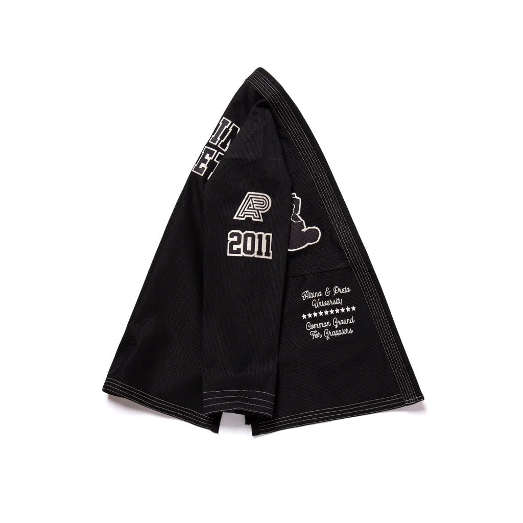 Albino & Preto Batch #102 Black BJJ Gi - Vorix Sport